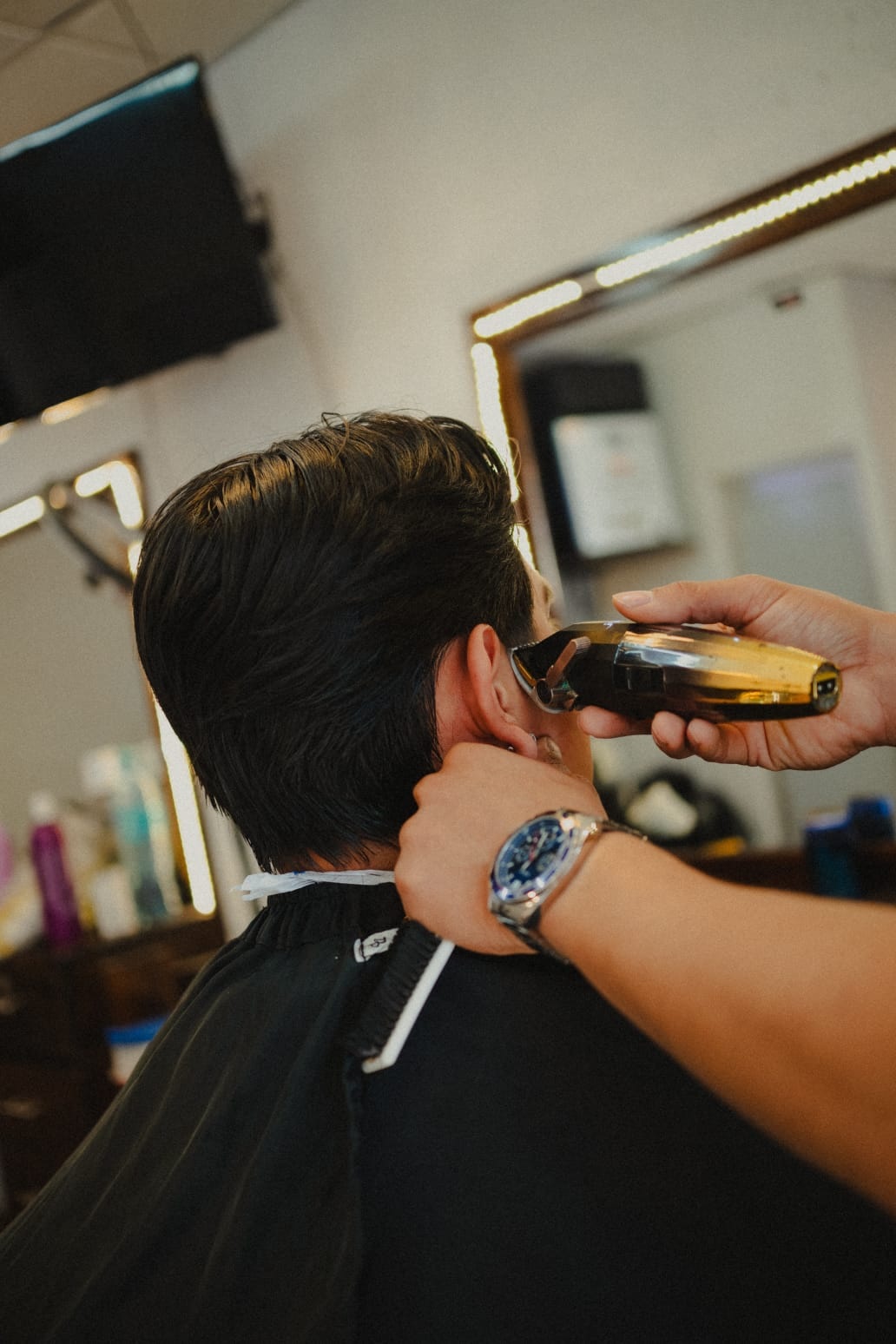 Corte de cabello para hombre en barbería de Xalapa Centro